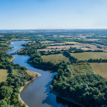 Lac de finfarine &agrave; Poiroux - @Horizon Vertical
