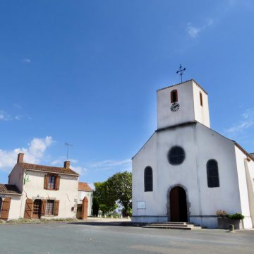 L'&eacute;glise de Saint-Avaugourd-des-Landes