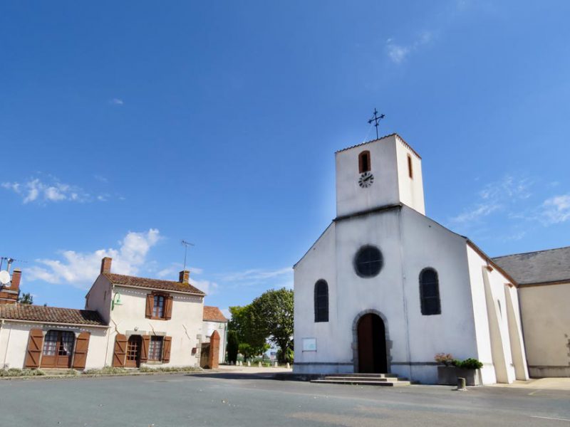 L'&eacute;glise de Saint-Avaugourd-des-Landes