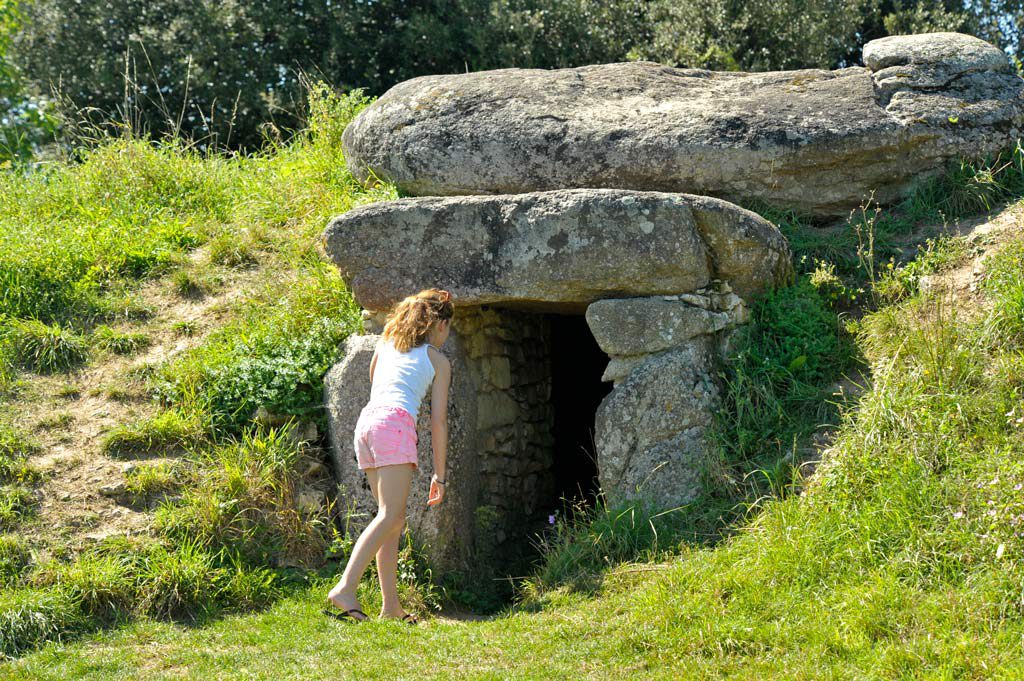 Dolmen de la sulette &agrave; Saint-Hilaire-la-Foret