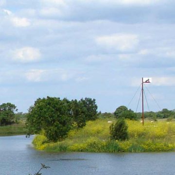G&eacute;ocaching : la digue &agrave; Saint Benoist sur Mer