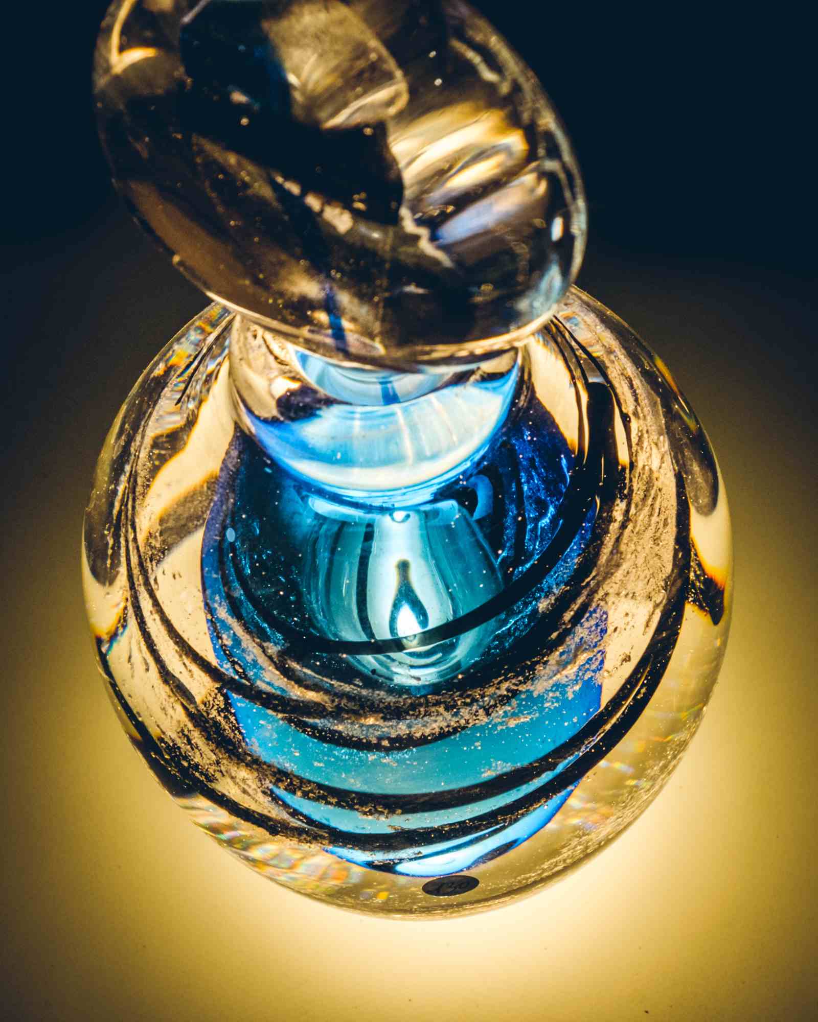 Verrier d'art de Bourgenay vase Verrier d'art de Bourgenay vase