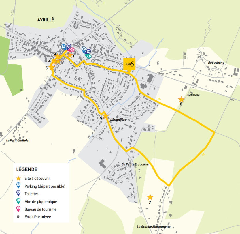Circuit Pierre et Eau - Avrill&eacute;