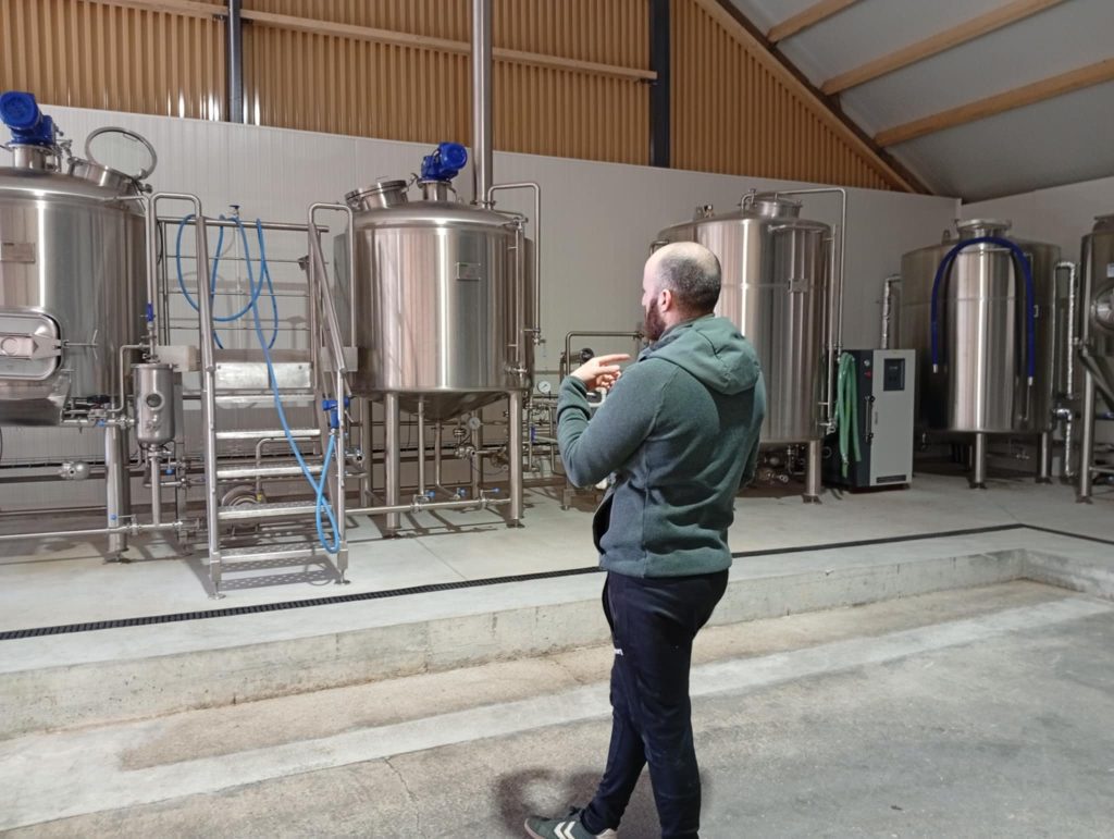 Visite de la brasserie No Panic